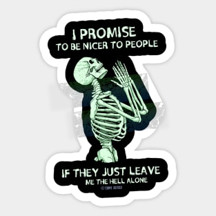 I Swear... Sticker